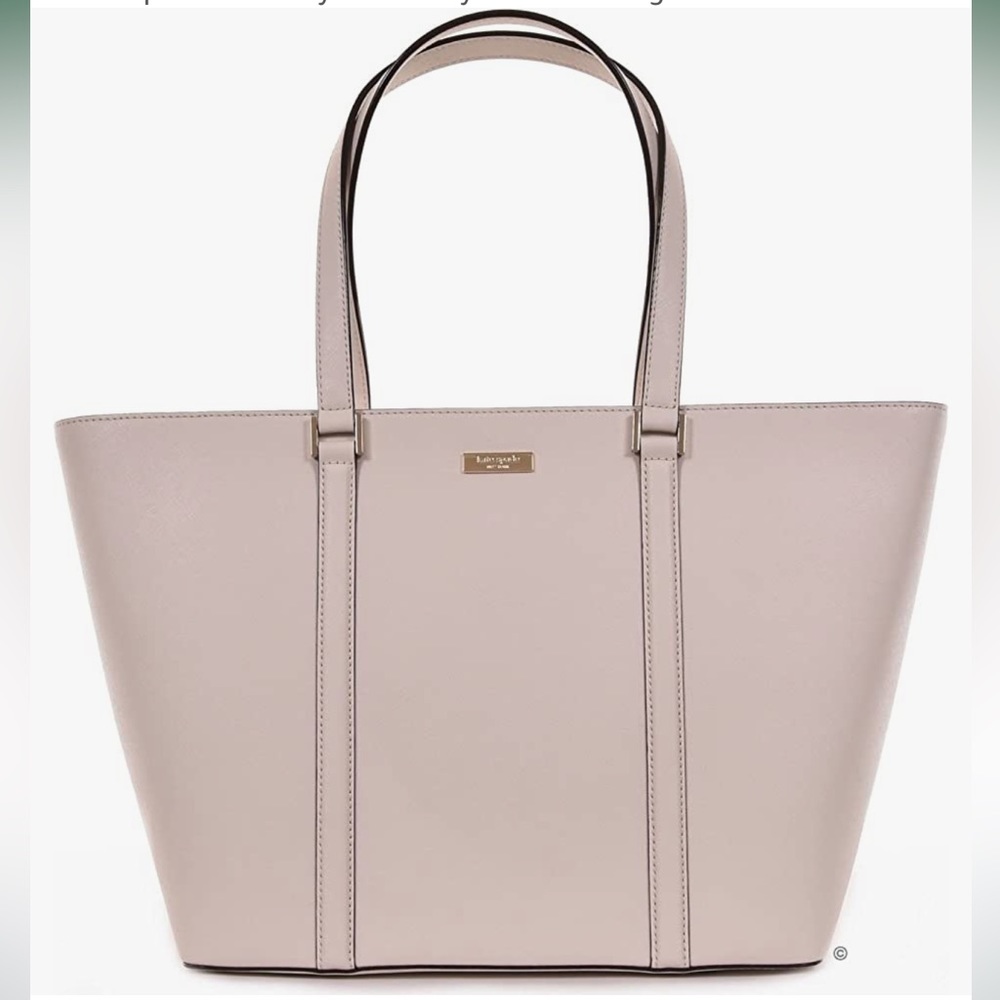 (A1) Kate Spade - Beige New York Newbury Lane Dally XL- tote